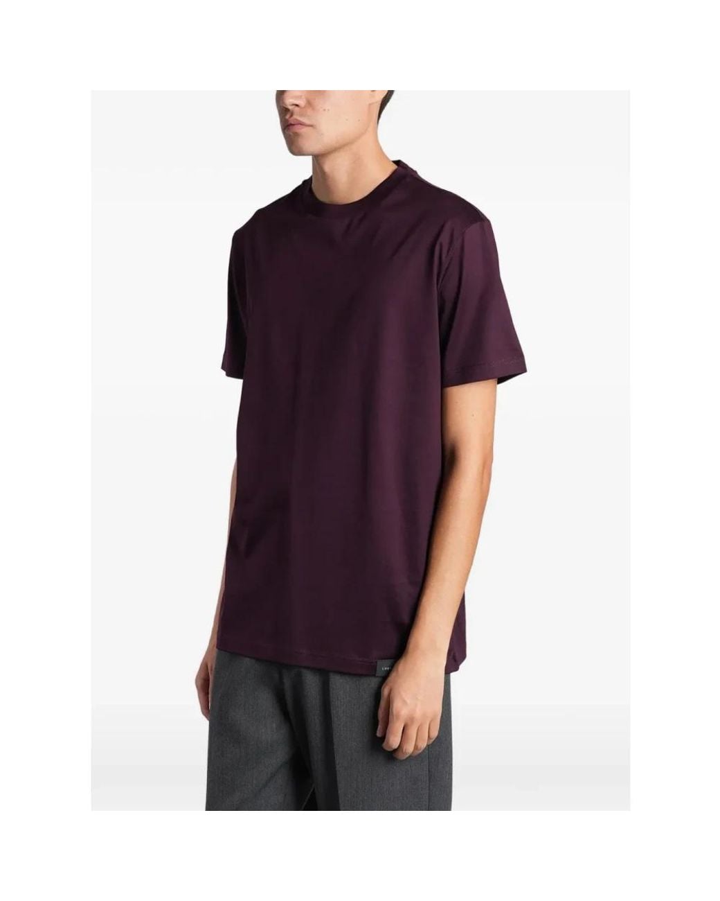 Low Brand Purple T-Shirts for men