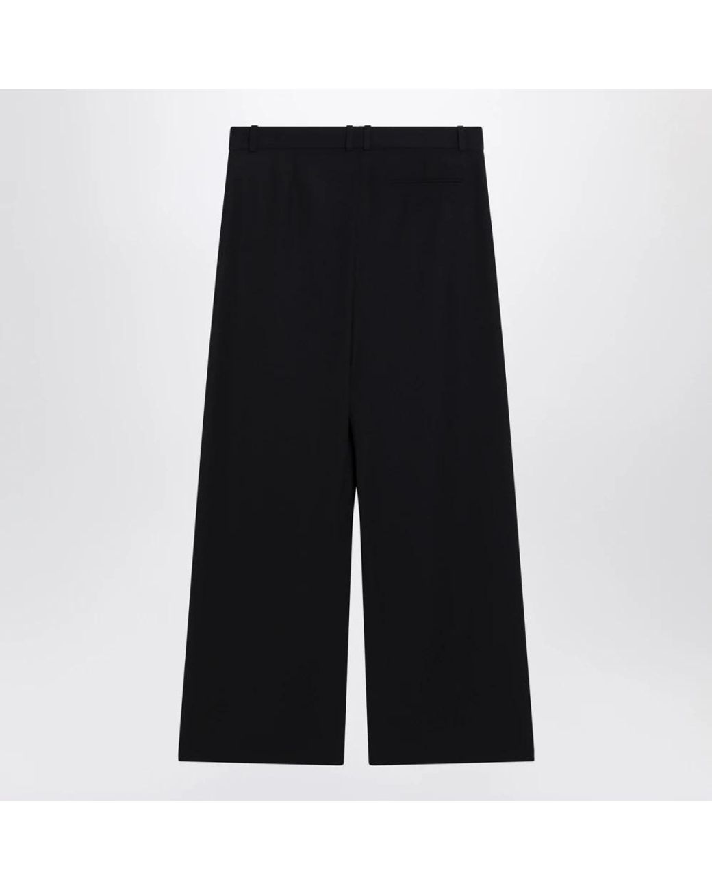 The Row Black Wide Trousers
