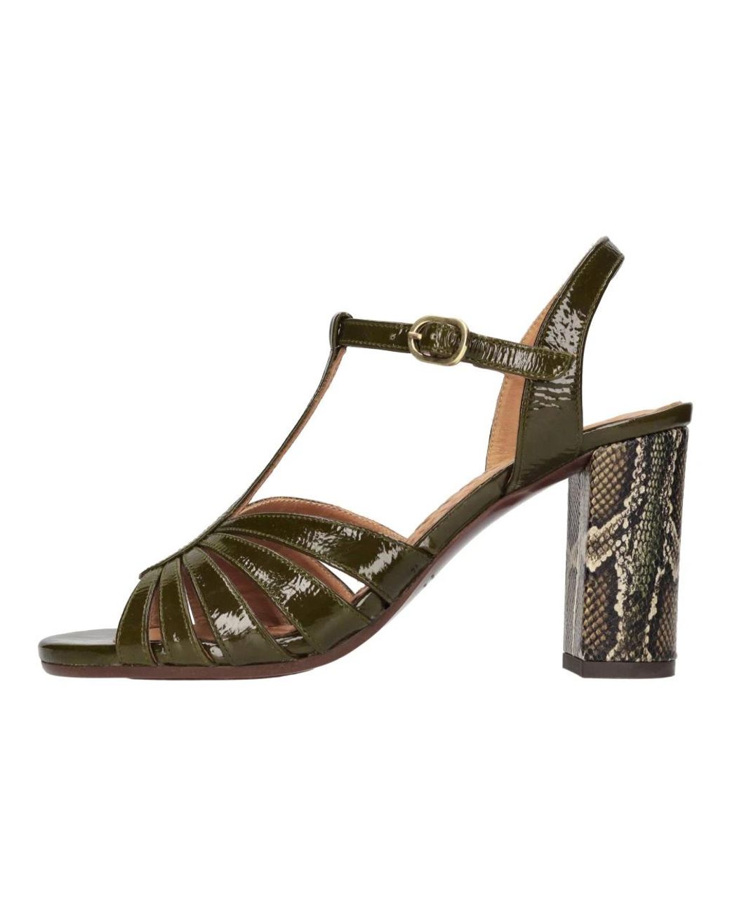 Chie Mihara Brown High Heel Sandals