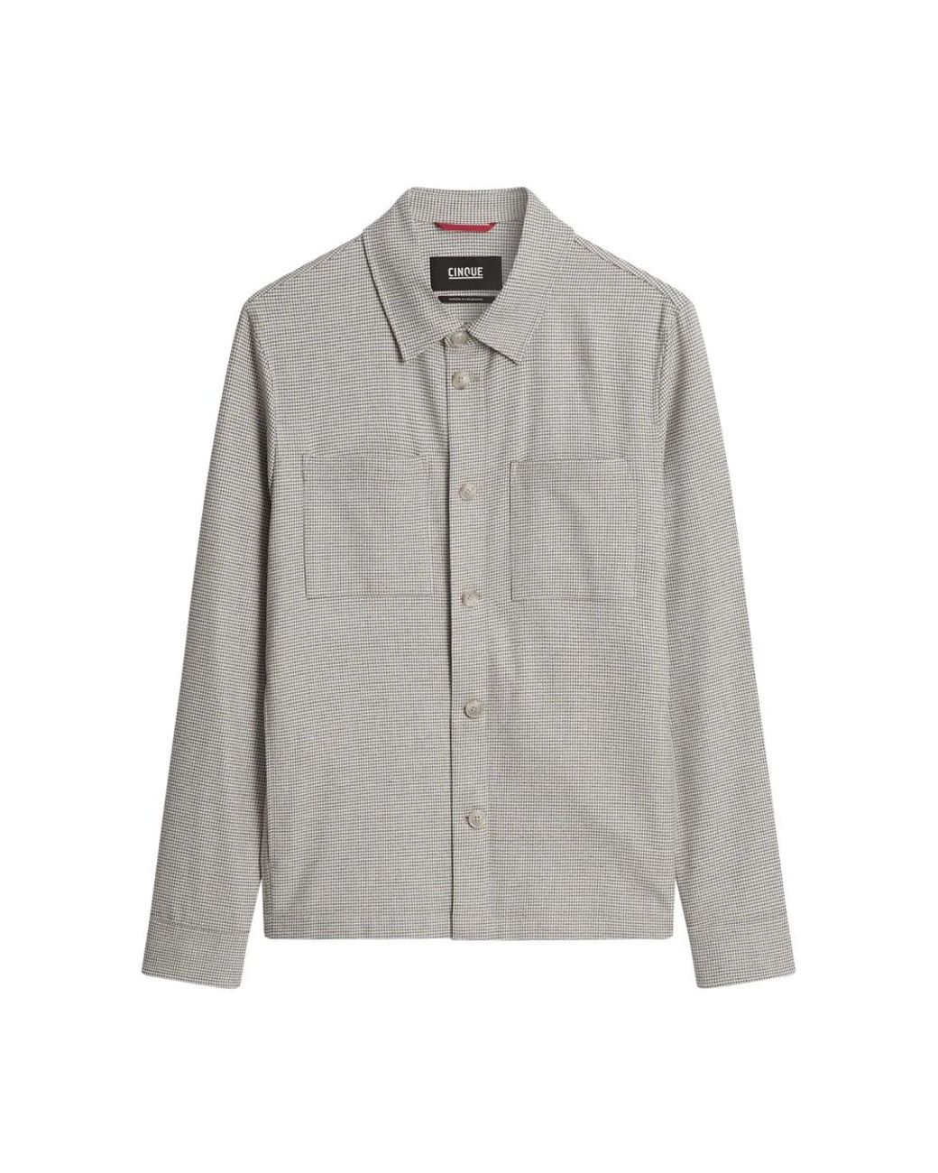 Cinque Cimessi Overshirt in het Gray voor heren