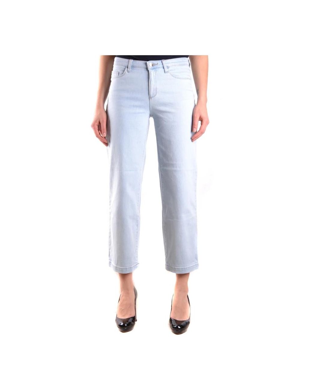 Armani Jeans Blue Cropped Jeans