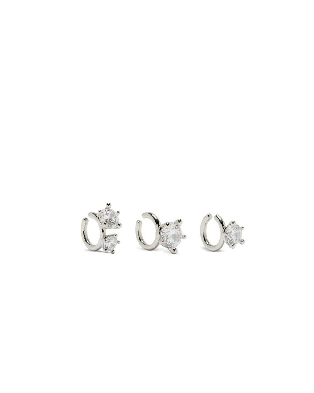 Earrings Panconesi de color Metallic