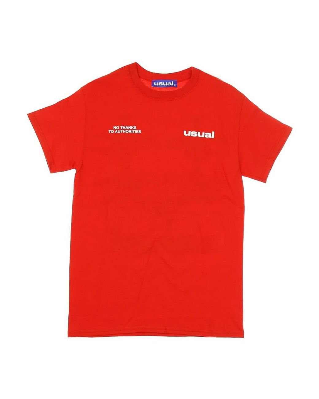 USUAL Red T-Shirts for men