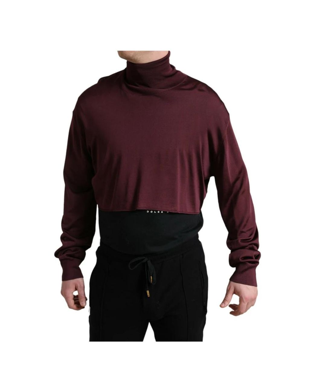 Dolce & Gabbana Brown Turtlenecks for men