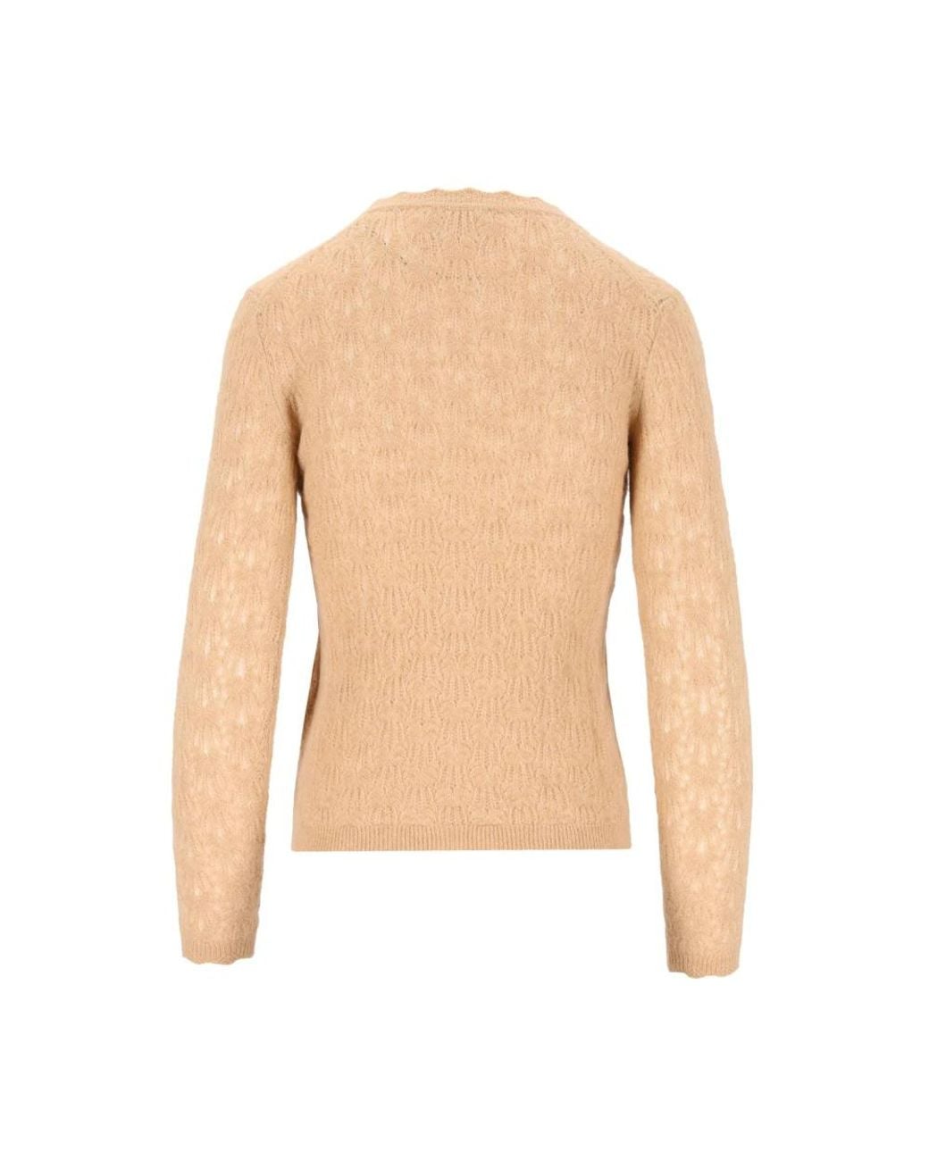 Isabel Marant Natural Round-Neck Knitwear