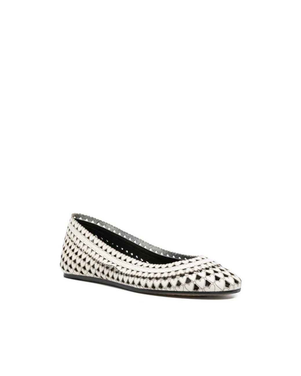 Isabel Marant White Ballerina Shoes