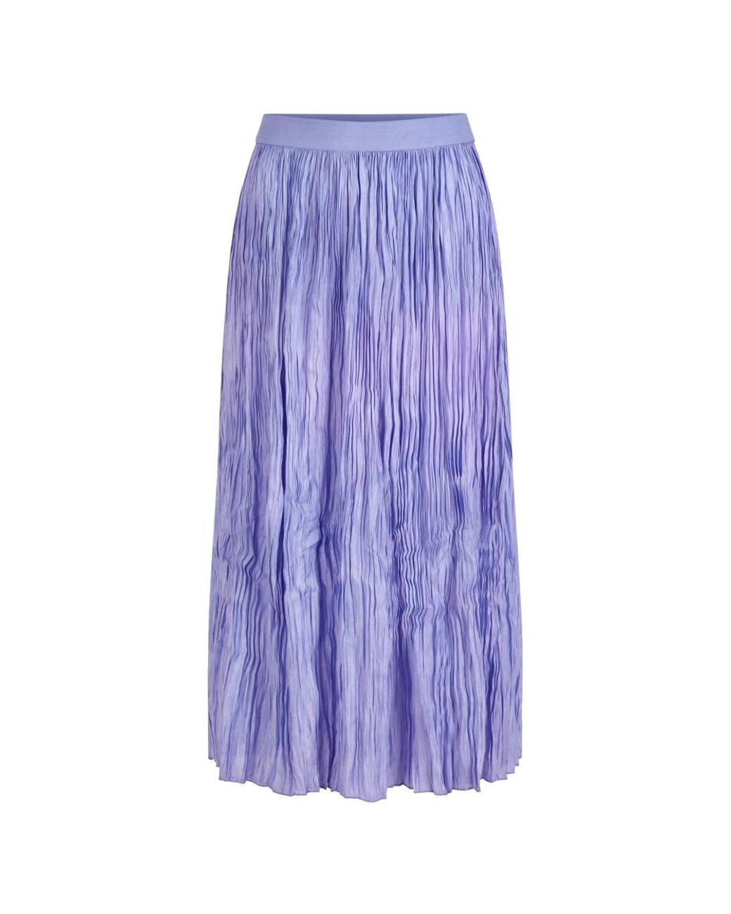 Rich & Royal Plissee skirt in Lila | Lyst DE