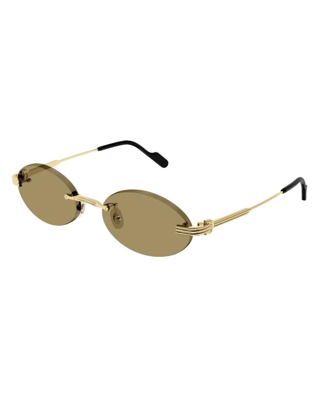 Cartier Metallic Sunglasses