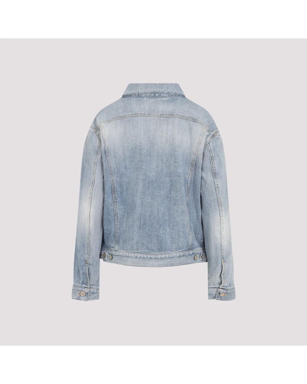 Balenciaga Blue Denim Jackets
