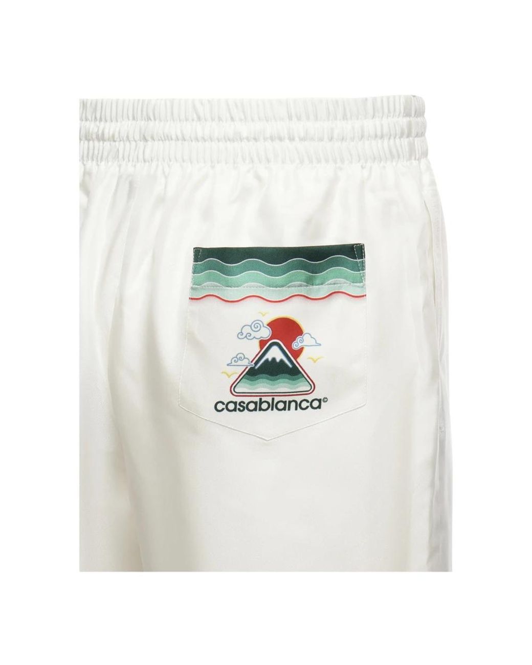Casablanca White Beachwear for men