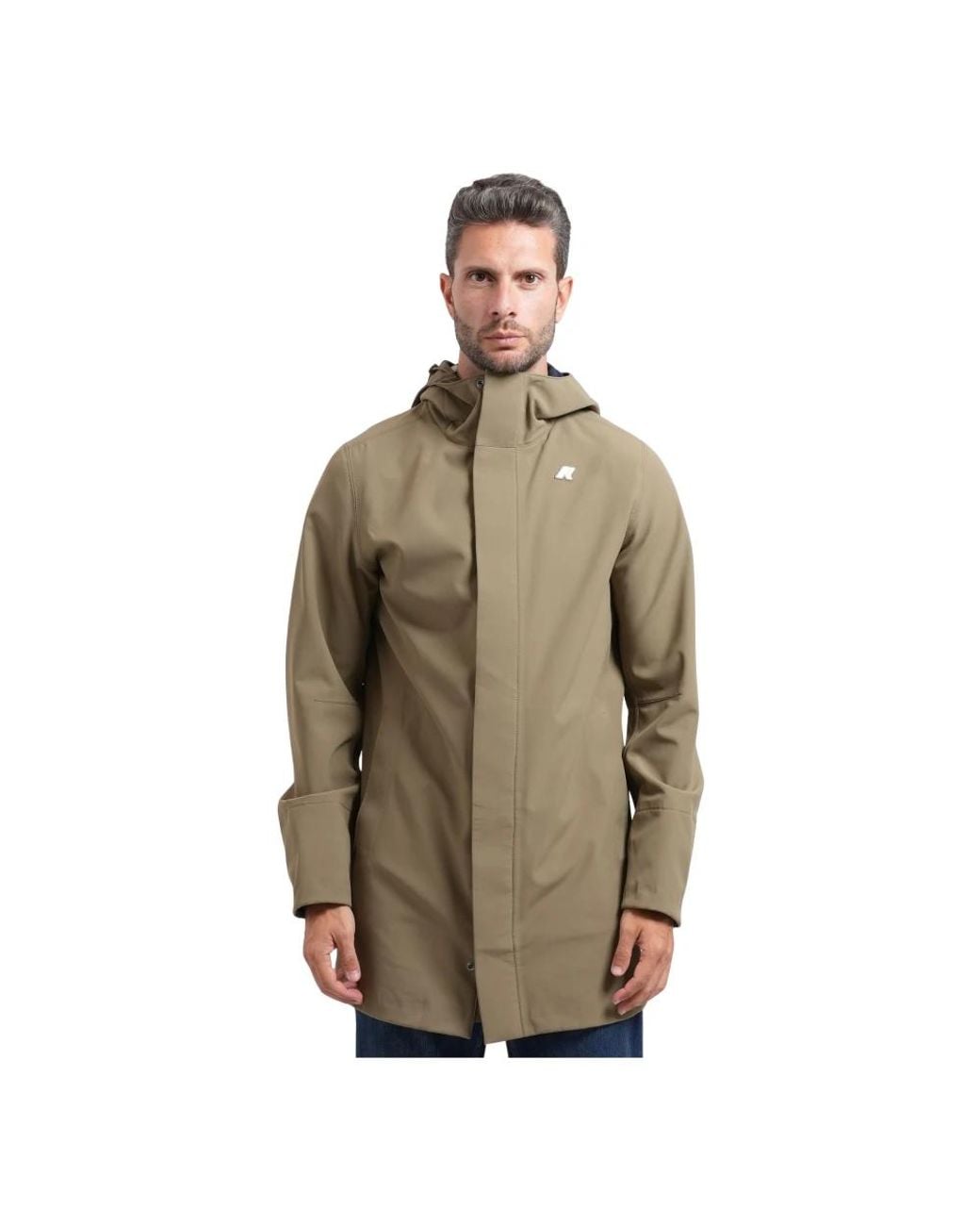 K-Way Brown Rain Jackets for men