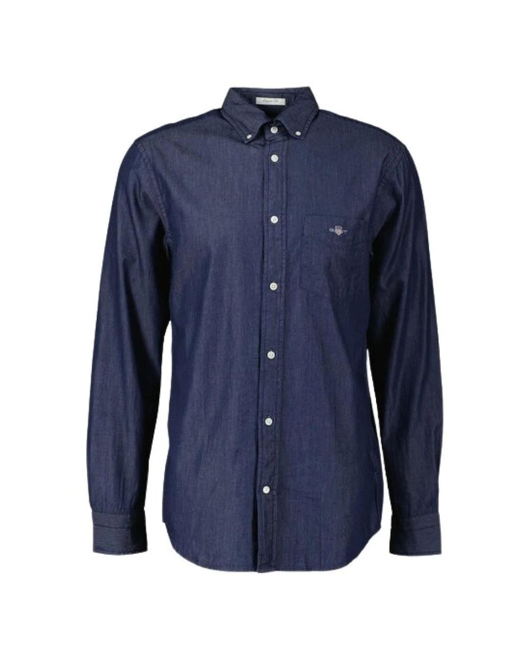 Gant Overhemden ,Blauw Button-Down Overhemd in het Blue voor heren