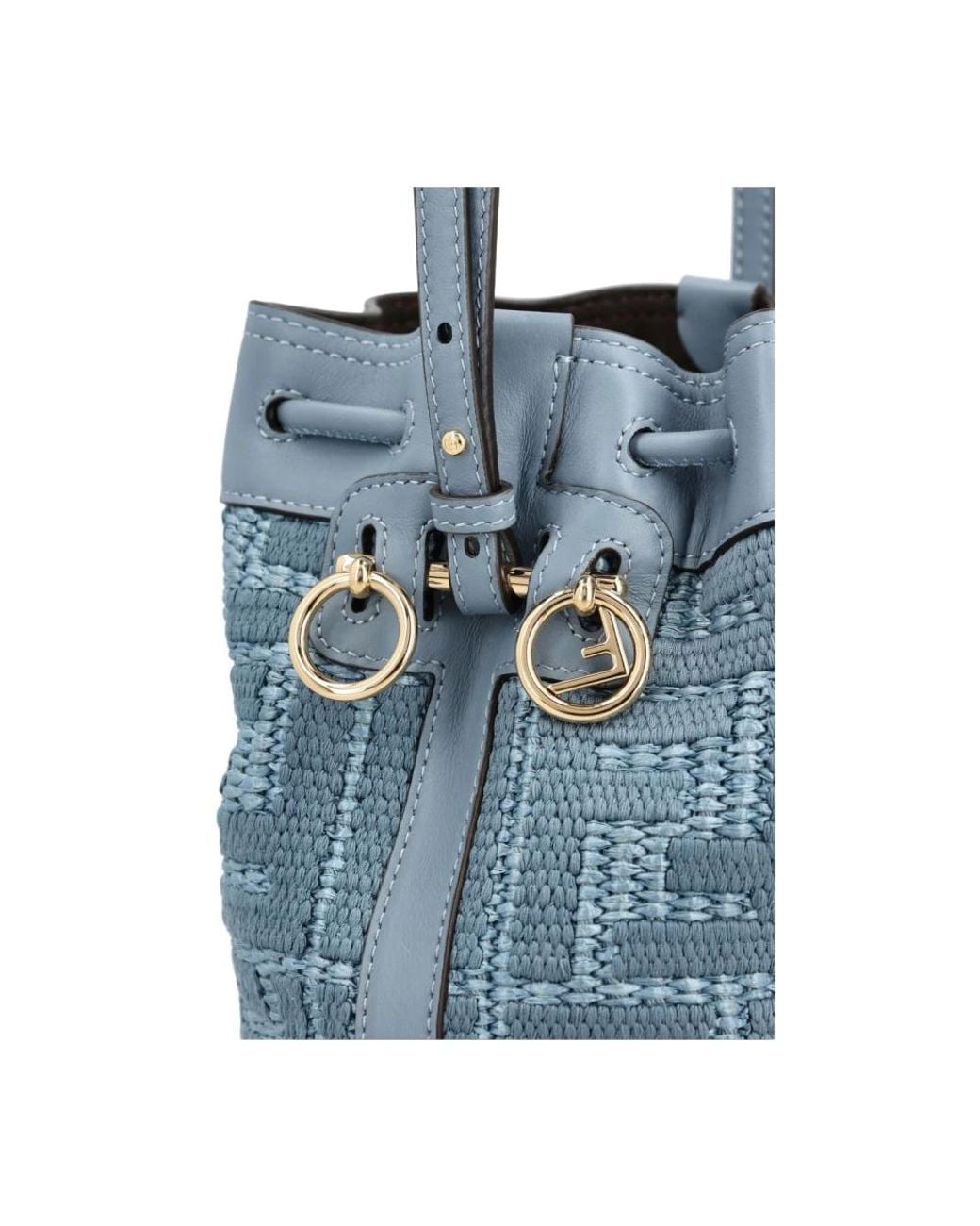 Fendi Blue Bucket Bags