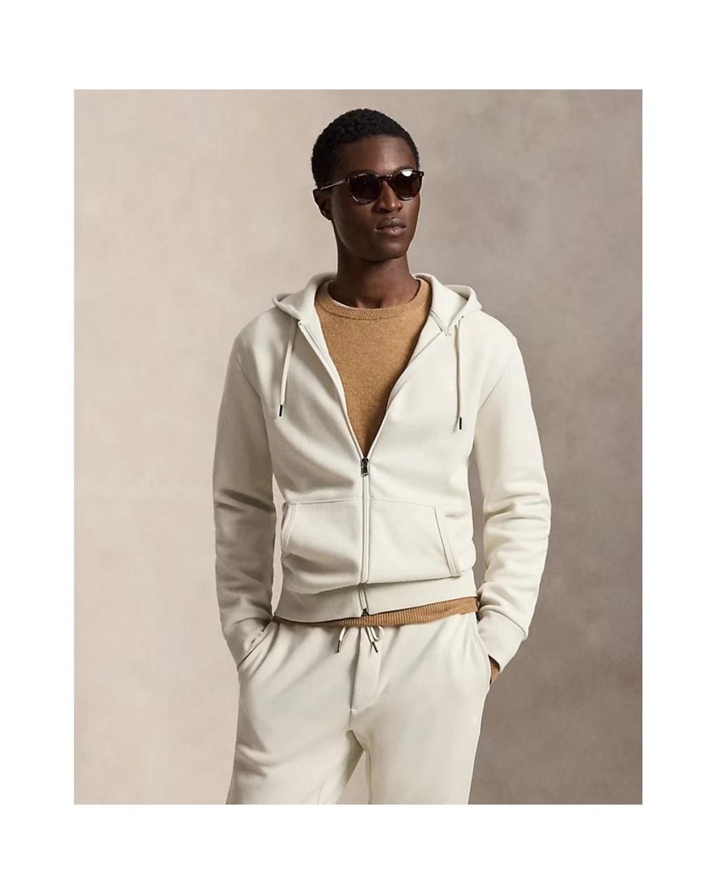 Polo Ralph Lauren White Zip-Throughs for men