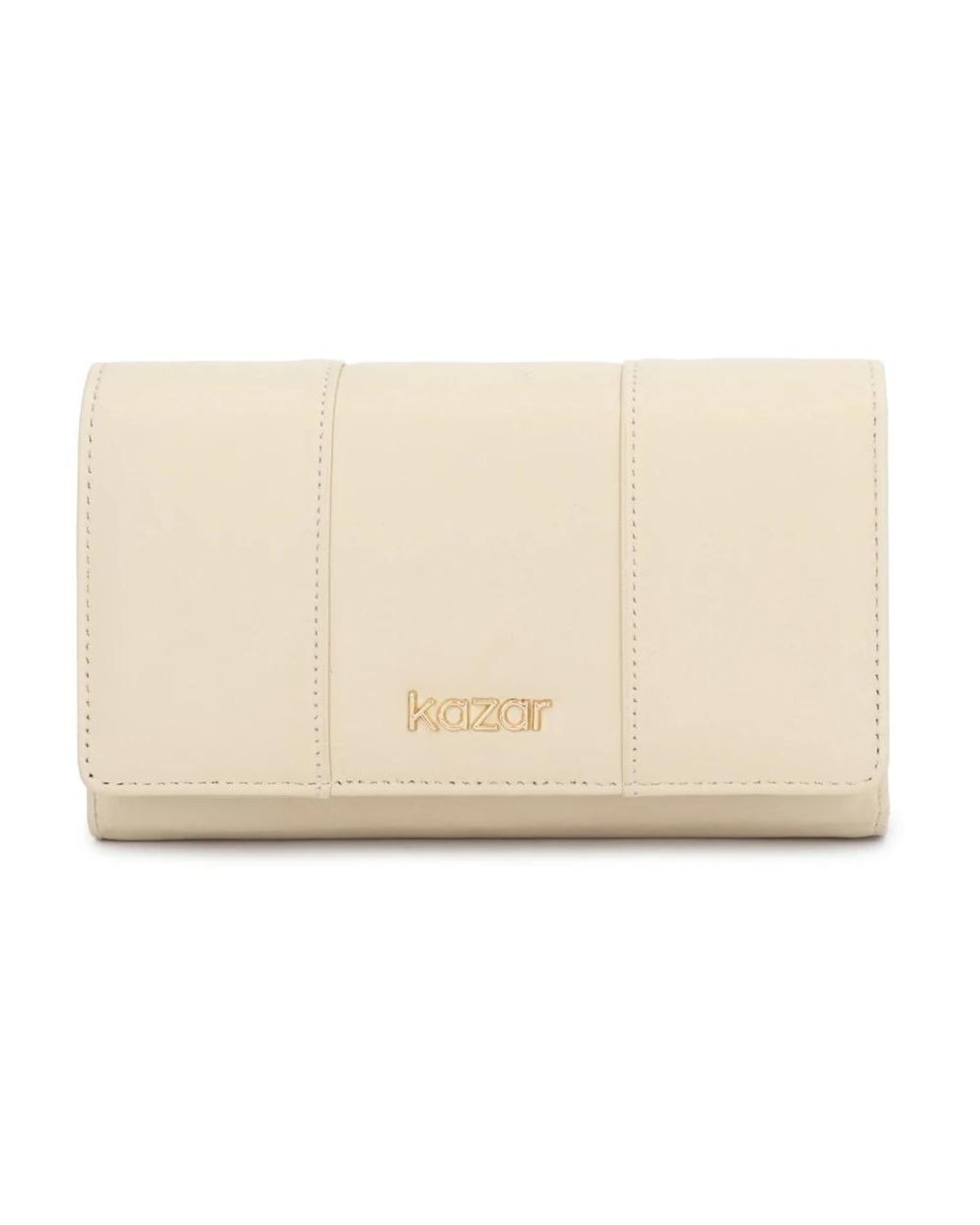 Kazar Accessoires ,Leer Santi Wallet in het Natural