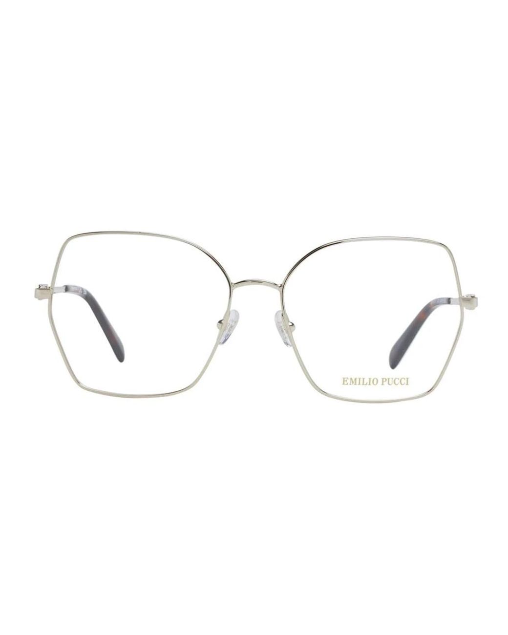Emilio Pucci Metallic Glasses