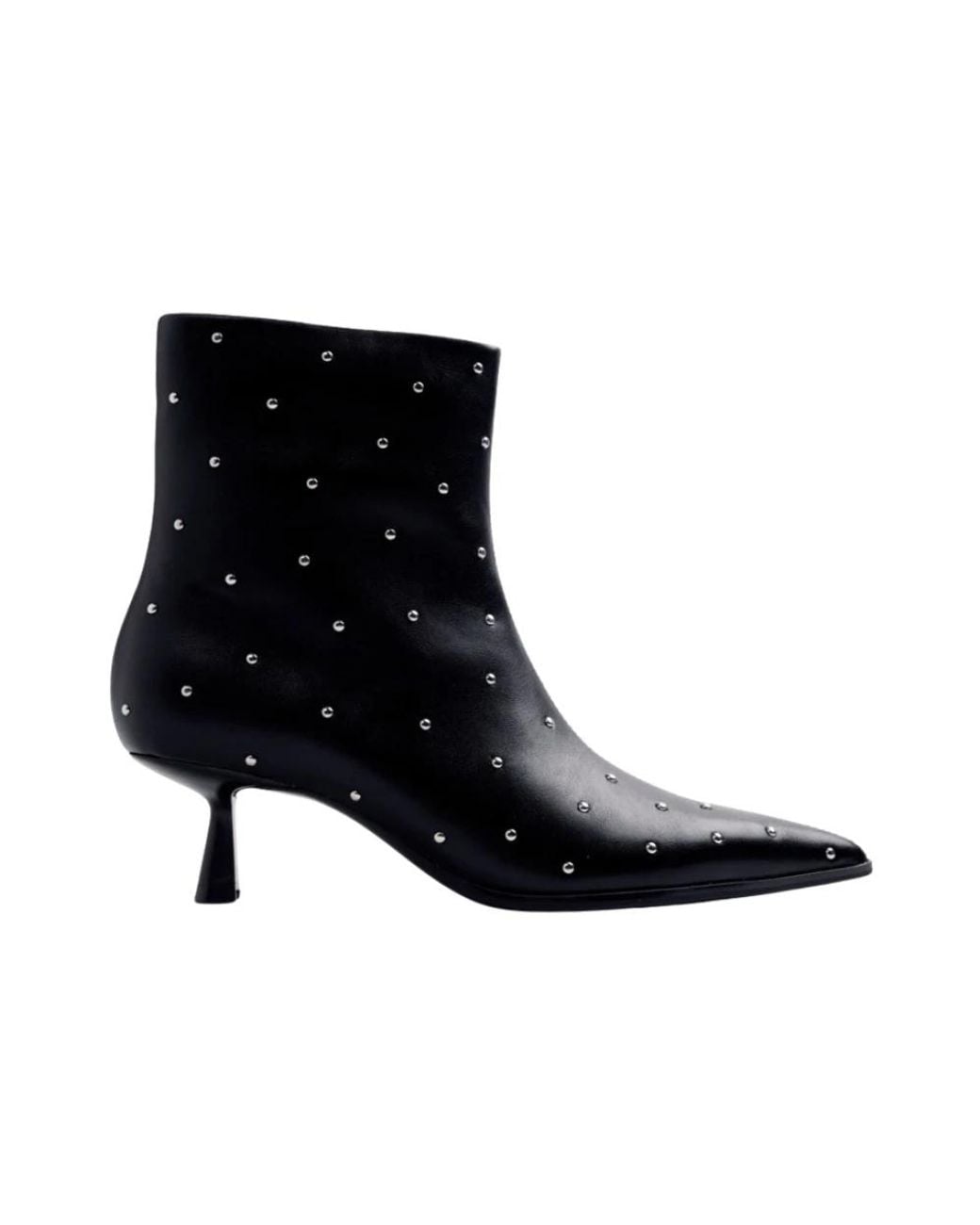 Gioseppo Black Heeled Boots