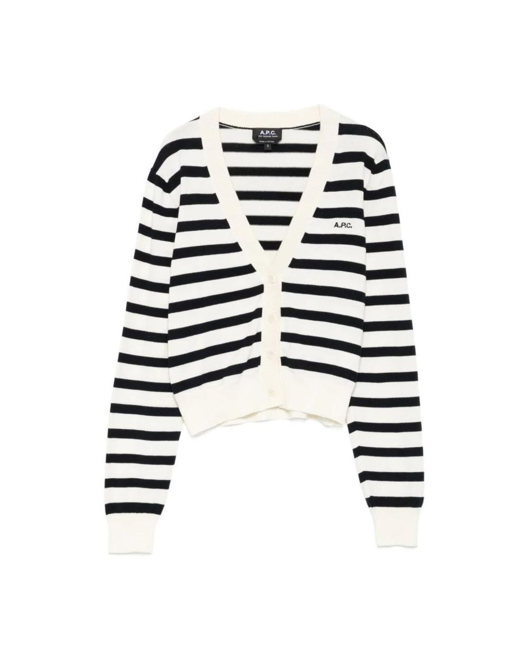 A.P.C. Truien & Vesten ,Zwart ,Nylon Zwarte Zijde Nylon Sweater in het Black