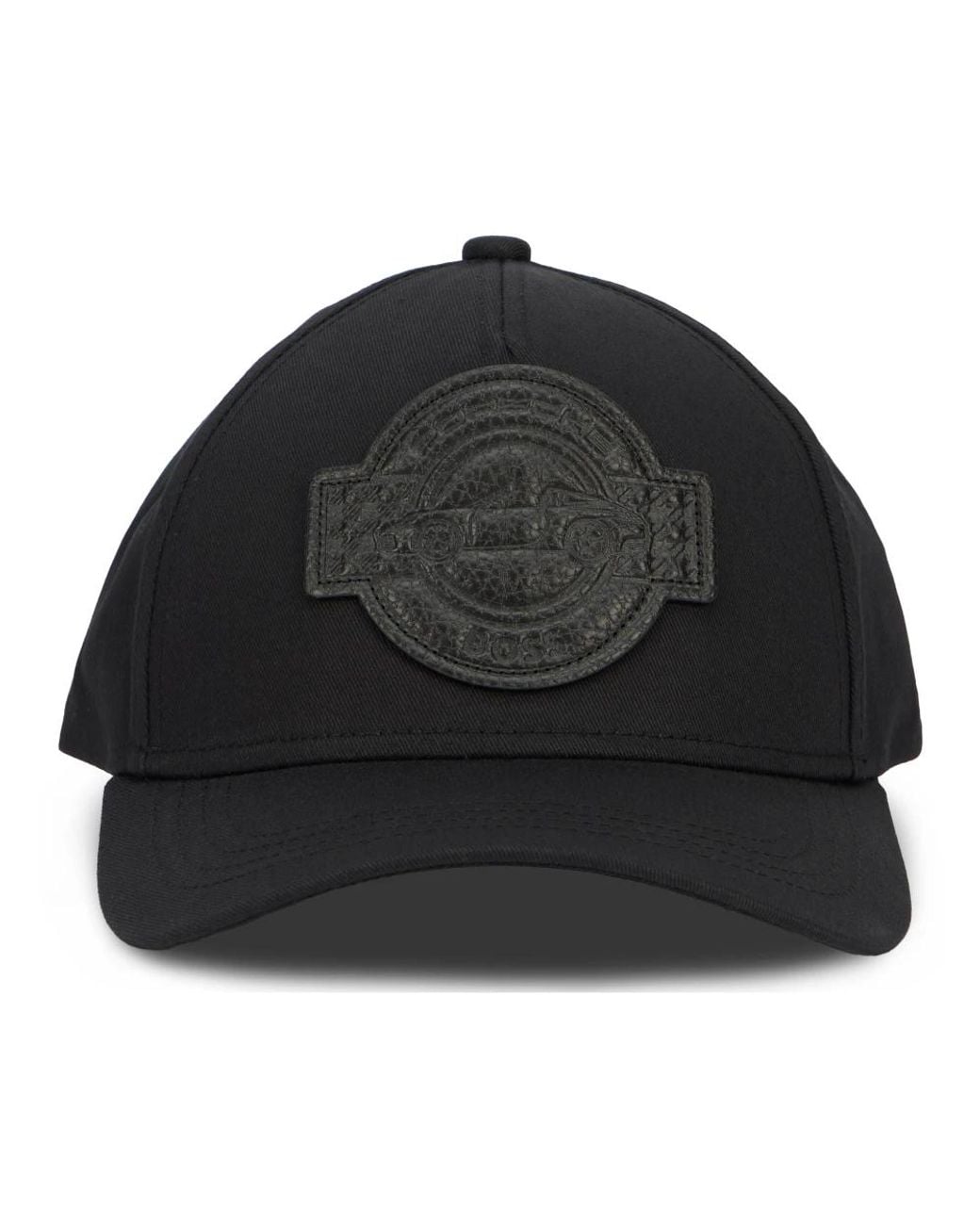 Caps Boss pour homme en coloris Black