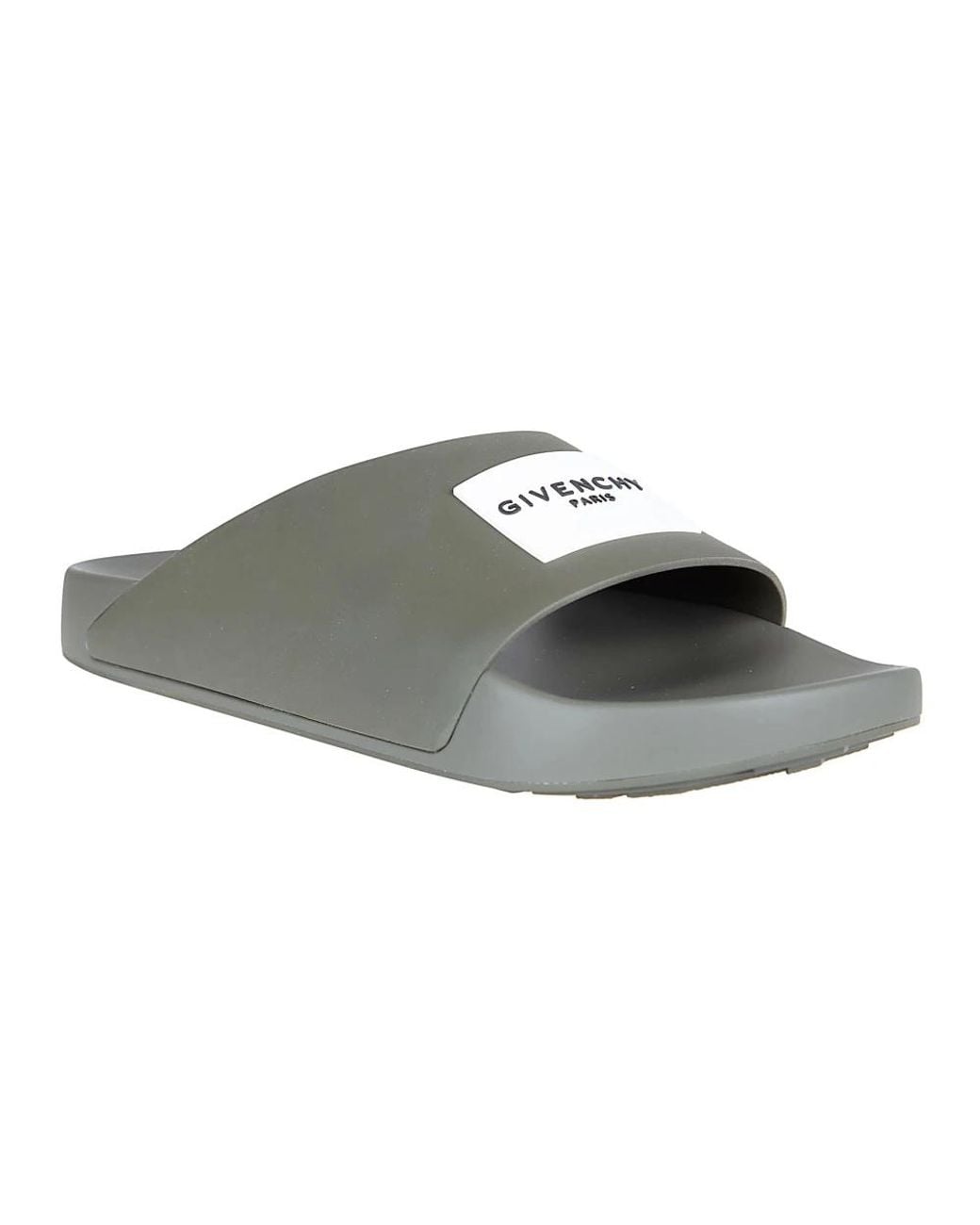 Givenchy Gray Sliders for men