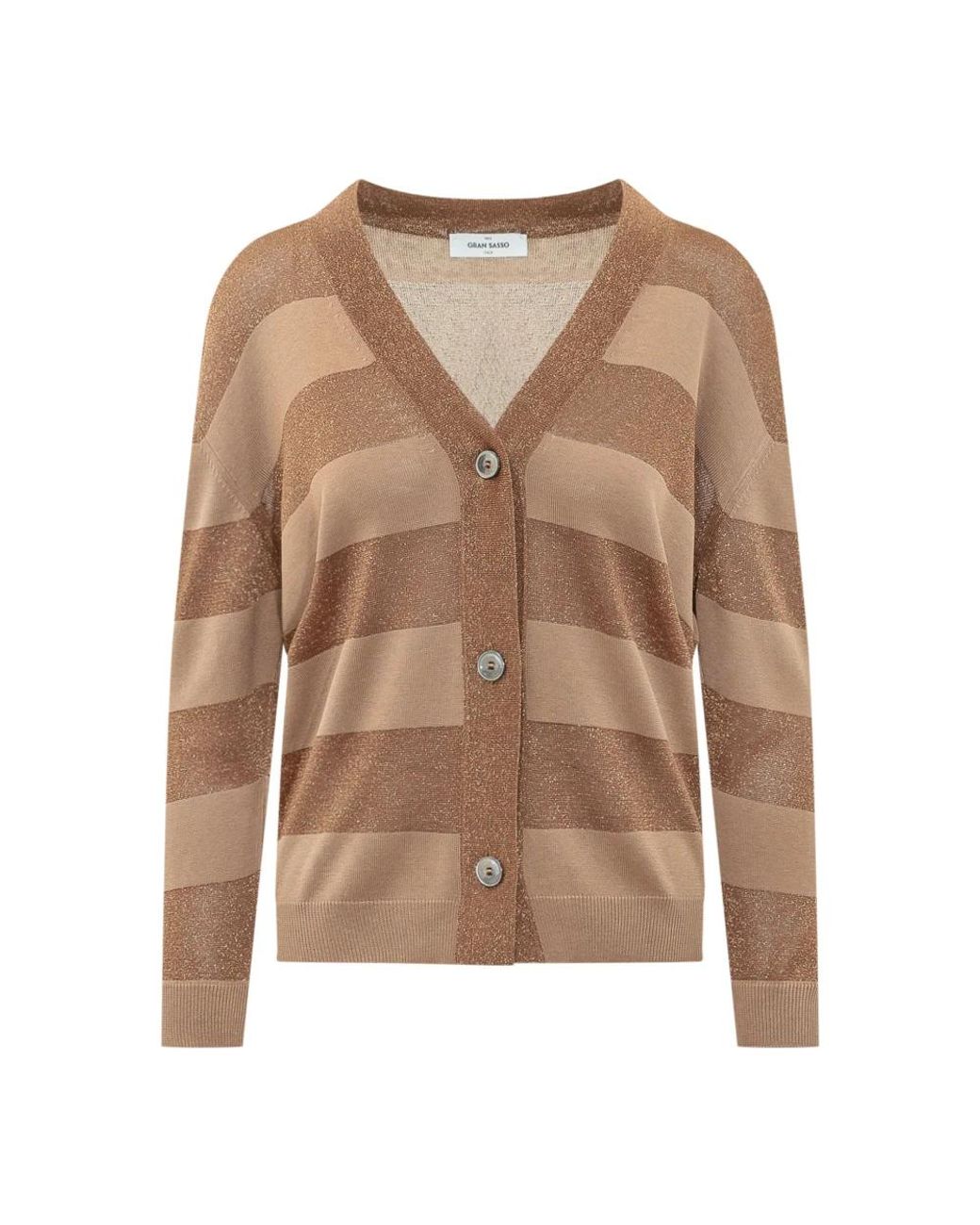 Cardigans Gran Sasso en coloris Brown