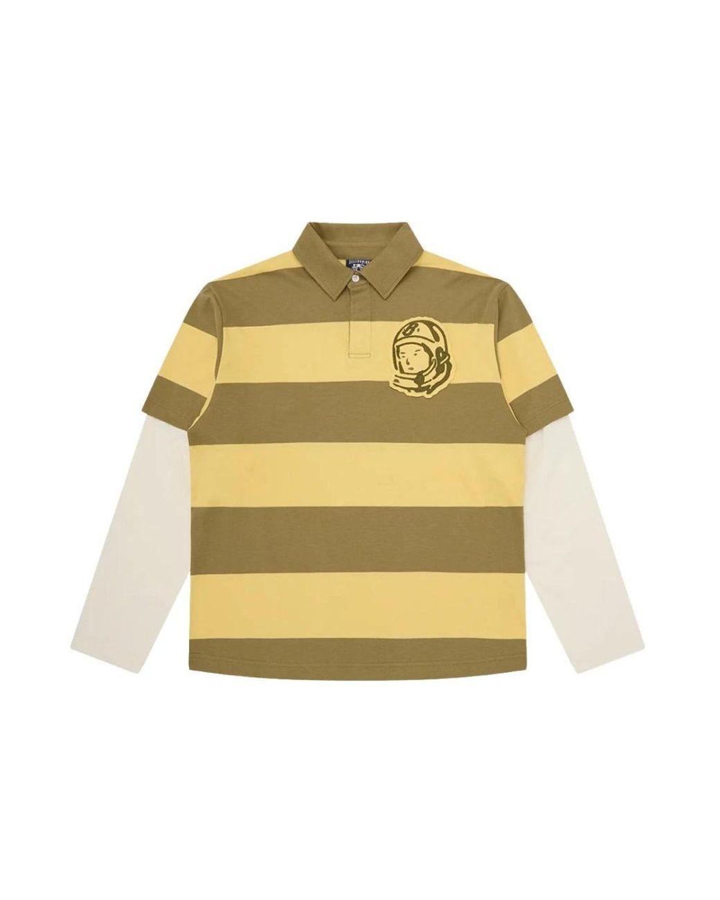 BBCICECREAM Yellow Polo Shirts for men