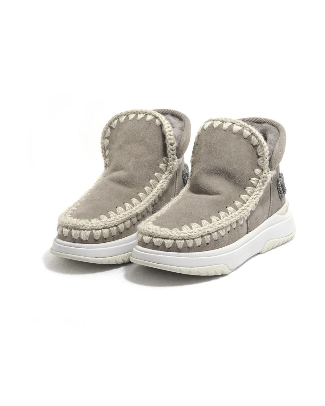 Mou Gray Winter Boots