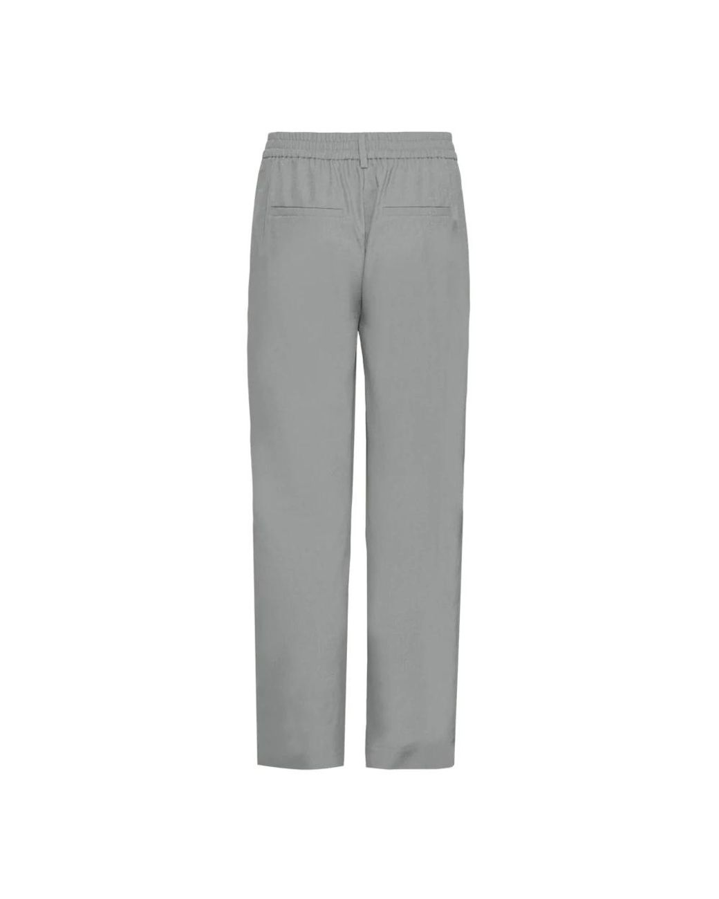 Straight Trousers Ichi de color Gray
