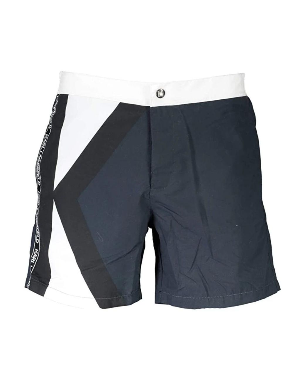 Karl Lagerfeld Blue Casual Shorts for men