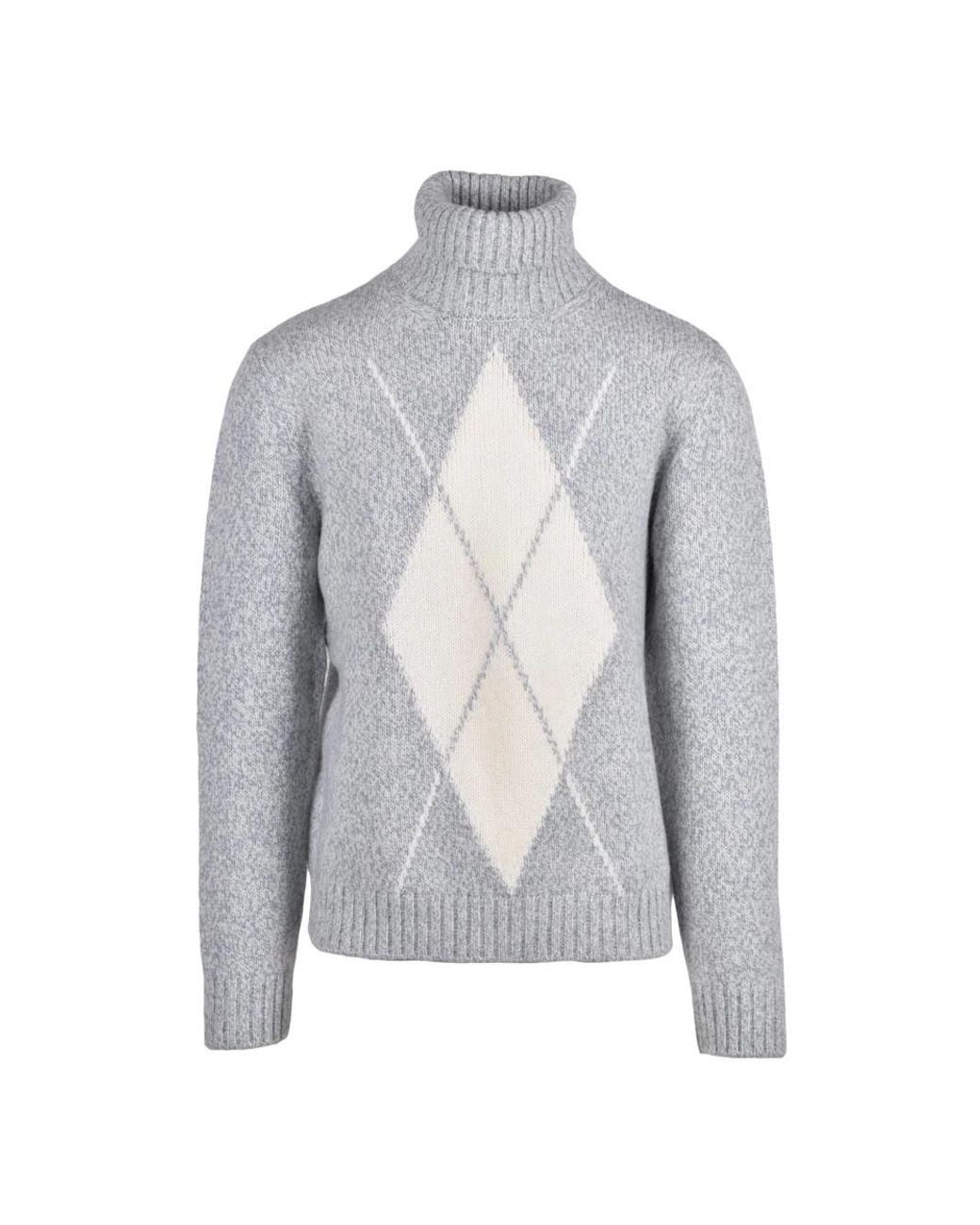 Eleventy Gray Turtlenecks for men