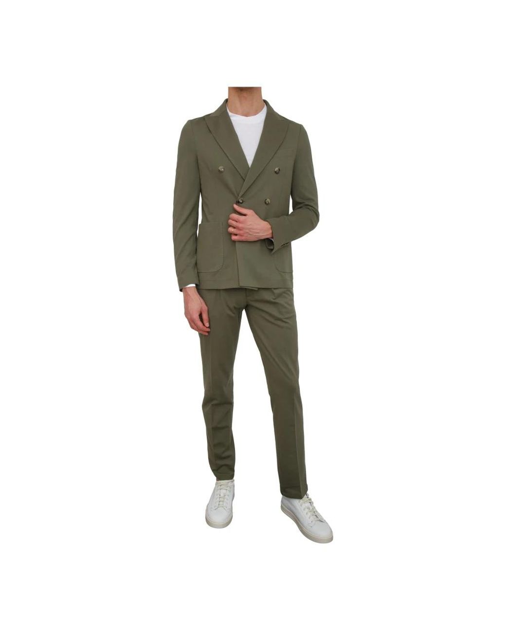 Suit Trousers Circolo 1901 de hombre de color Green