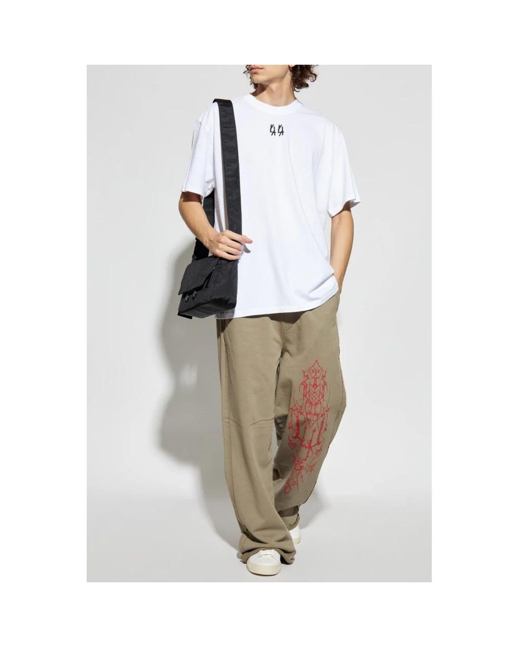 44 Label Group White T-Shirts for men