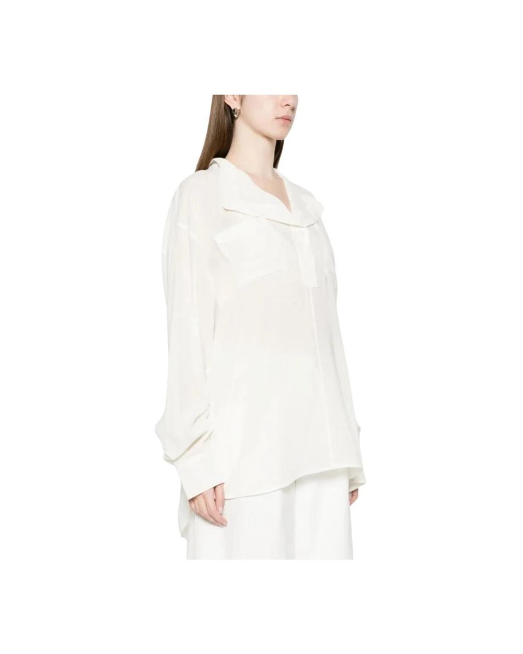 Totême White Blouses