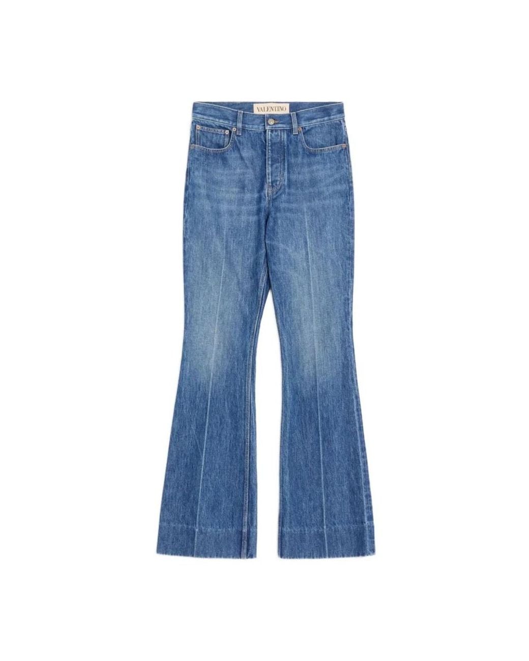 Valentino Garavani Blue Flare Jeans for men