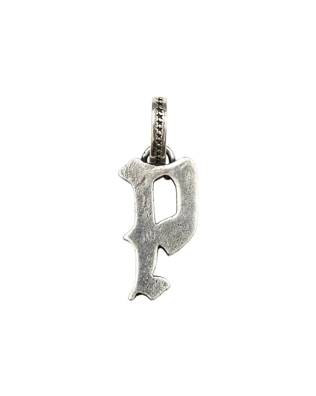 Twojeys Metallic P Charm