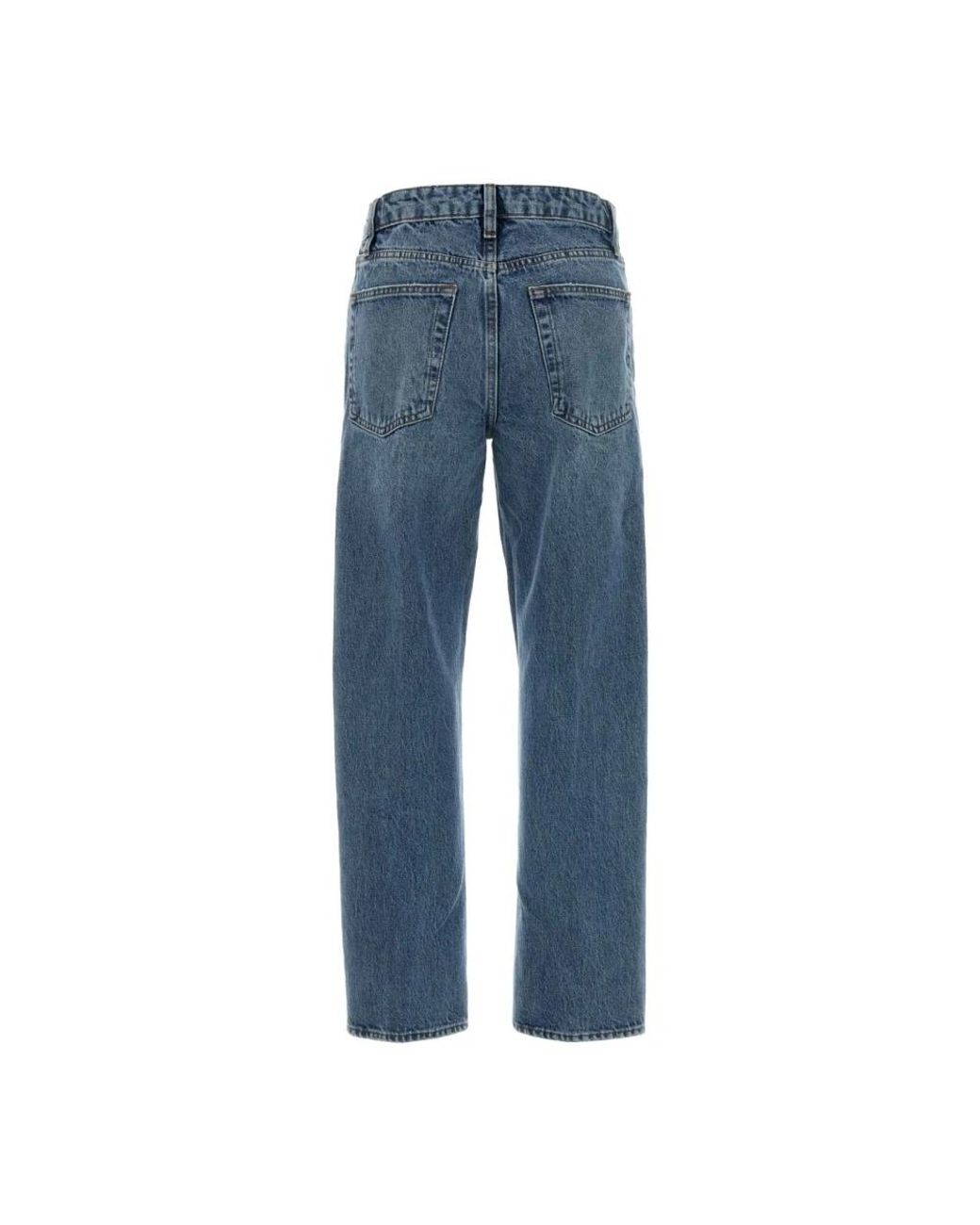 FRAME Blue Straight Jeans