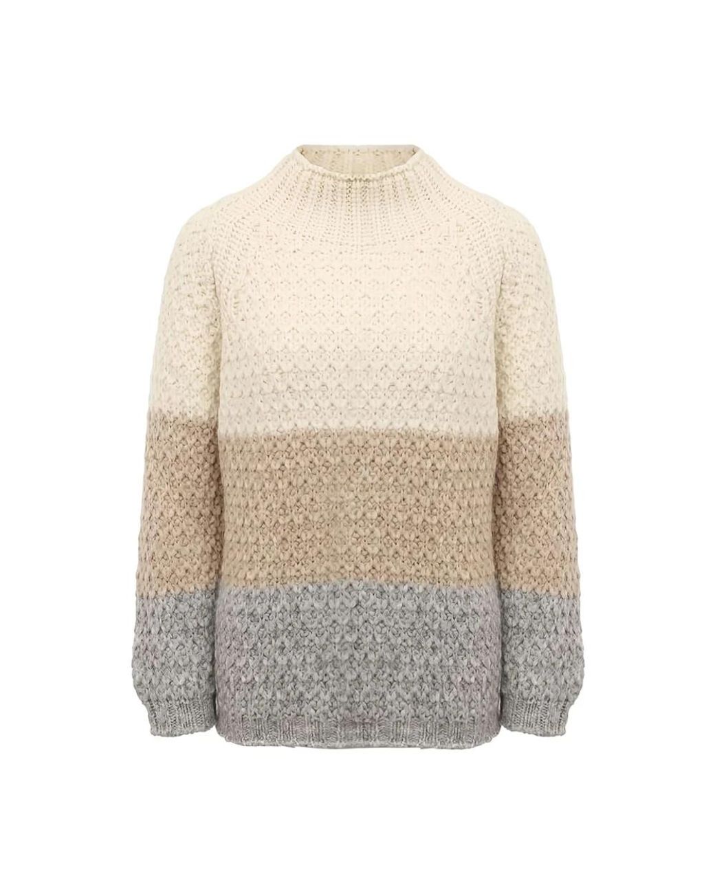 Eleventy Truien & Vesten ,Wol Turtleneck Sweater in het White