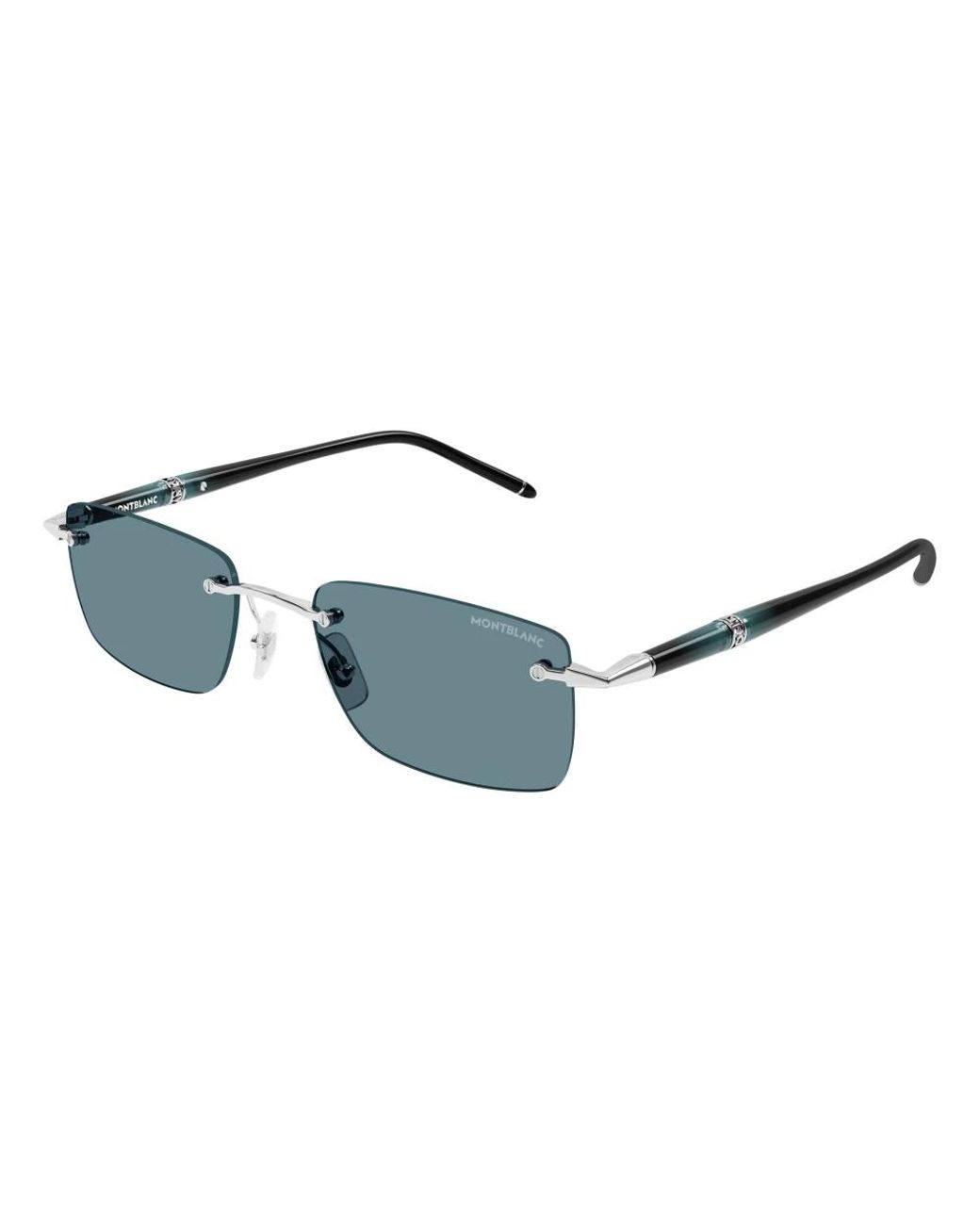 Montblanc Blue Sunglasses for men