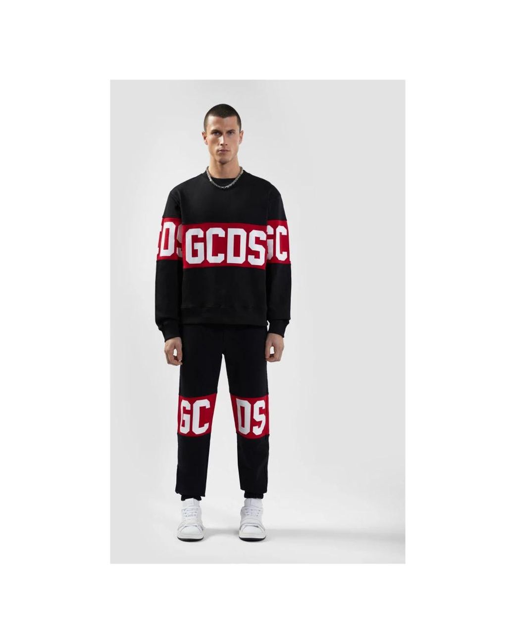Gcds Black Sweatpants for men
