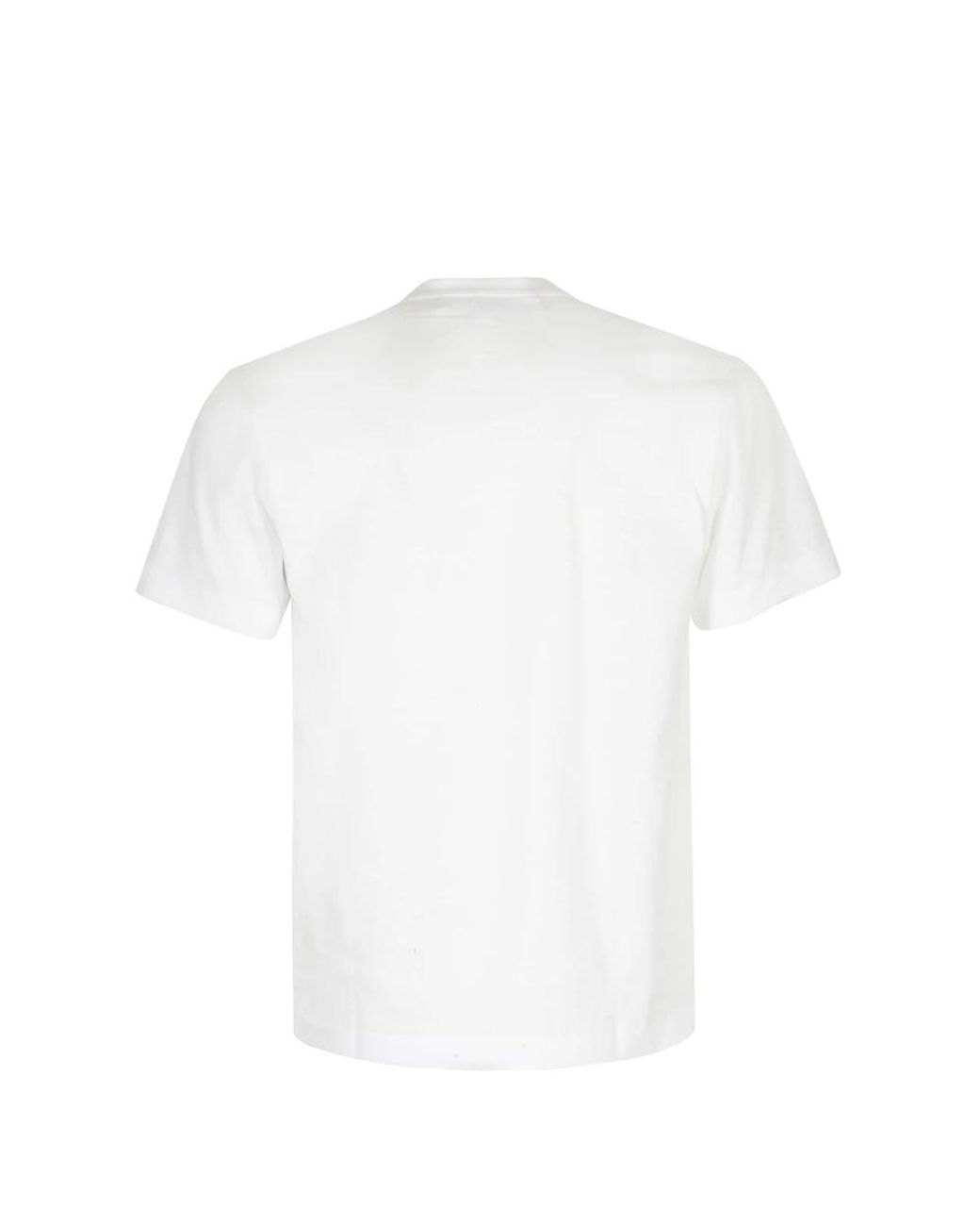 COMME DES GARÇONS PLAY White T-Shirts for men