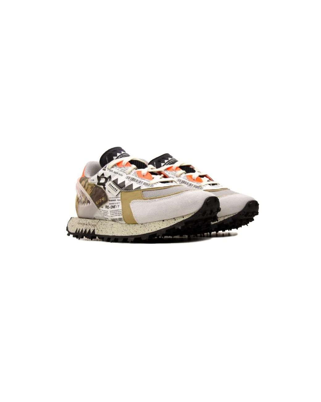 RUN OF Multicolor Sneakers for men