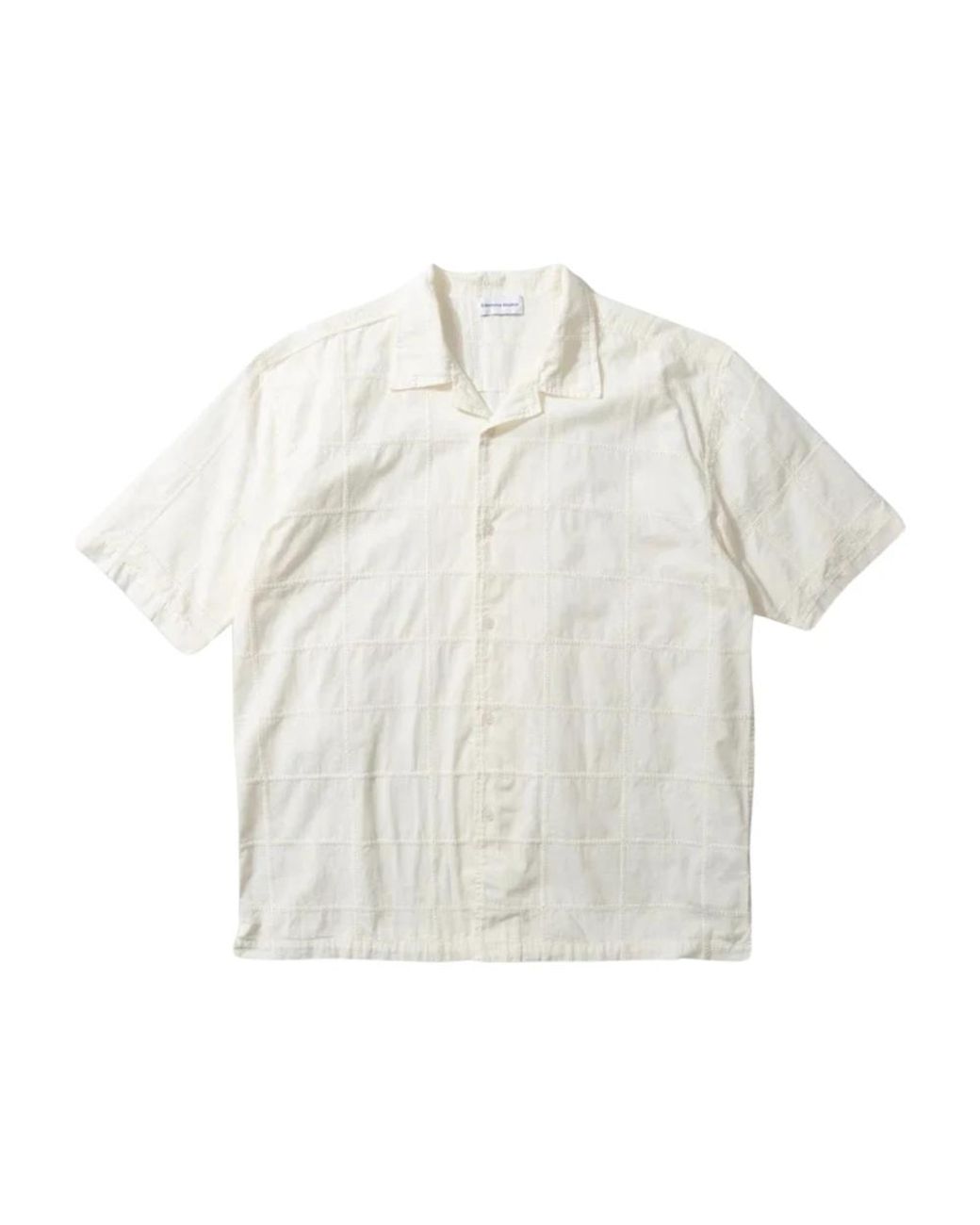 Edmmond Studios White Short Sleeve Shirts for men