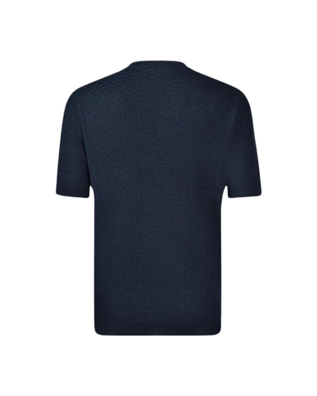 Gran Sasso Blue Round-Neck Knitwear for men