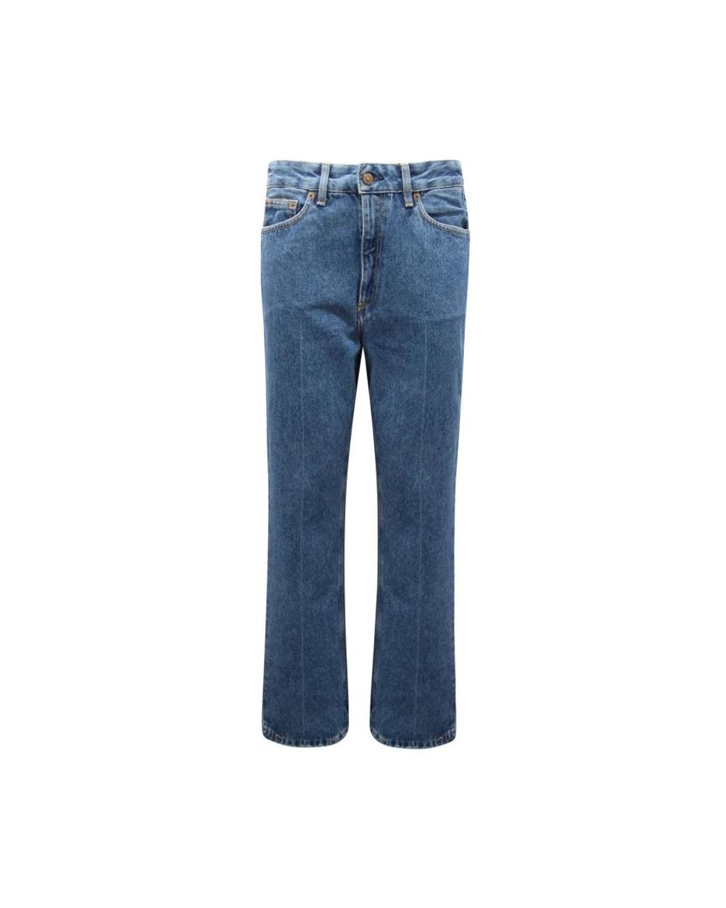 Grifoni Blue Straight Fit Jeans