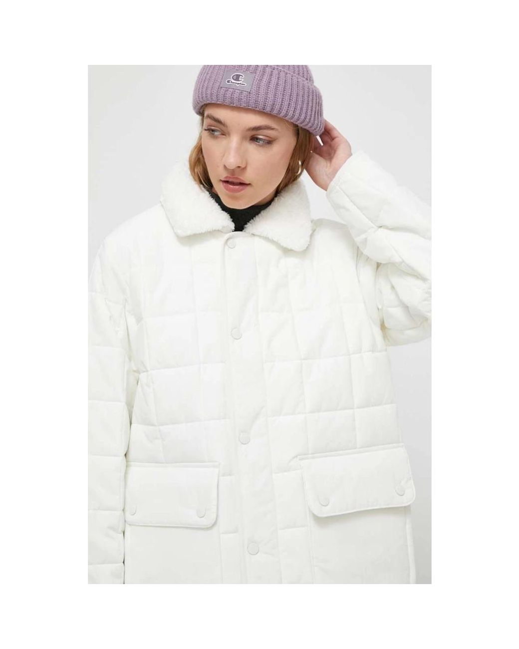 Winter Jackets Vans de color White