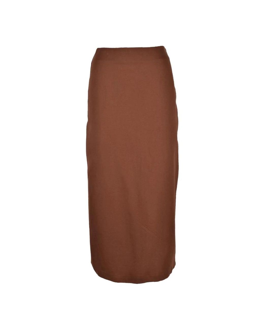 WEILI ZHENG Brown Midi Skirts