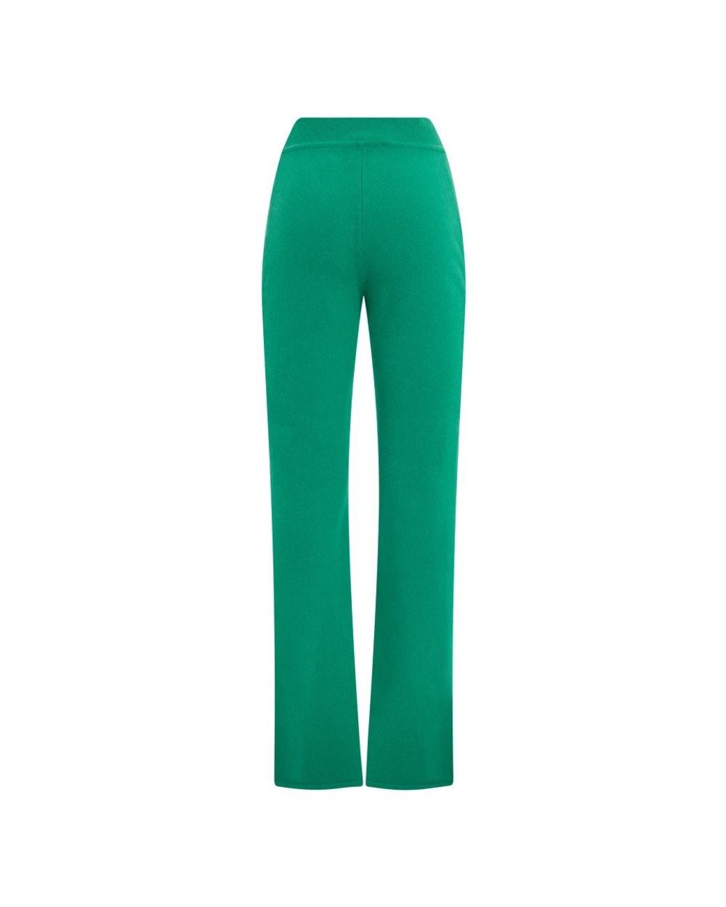 Alberta Ferretti Green Sweatpants