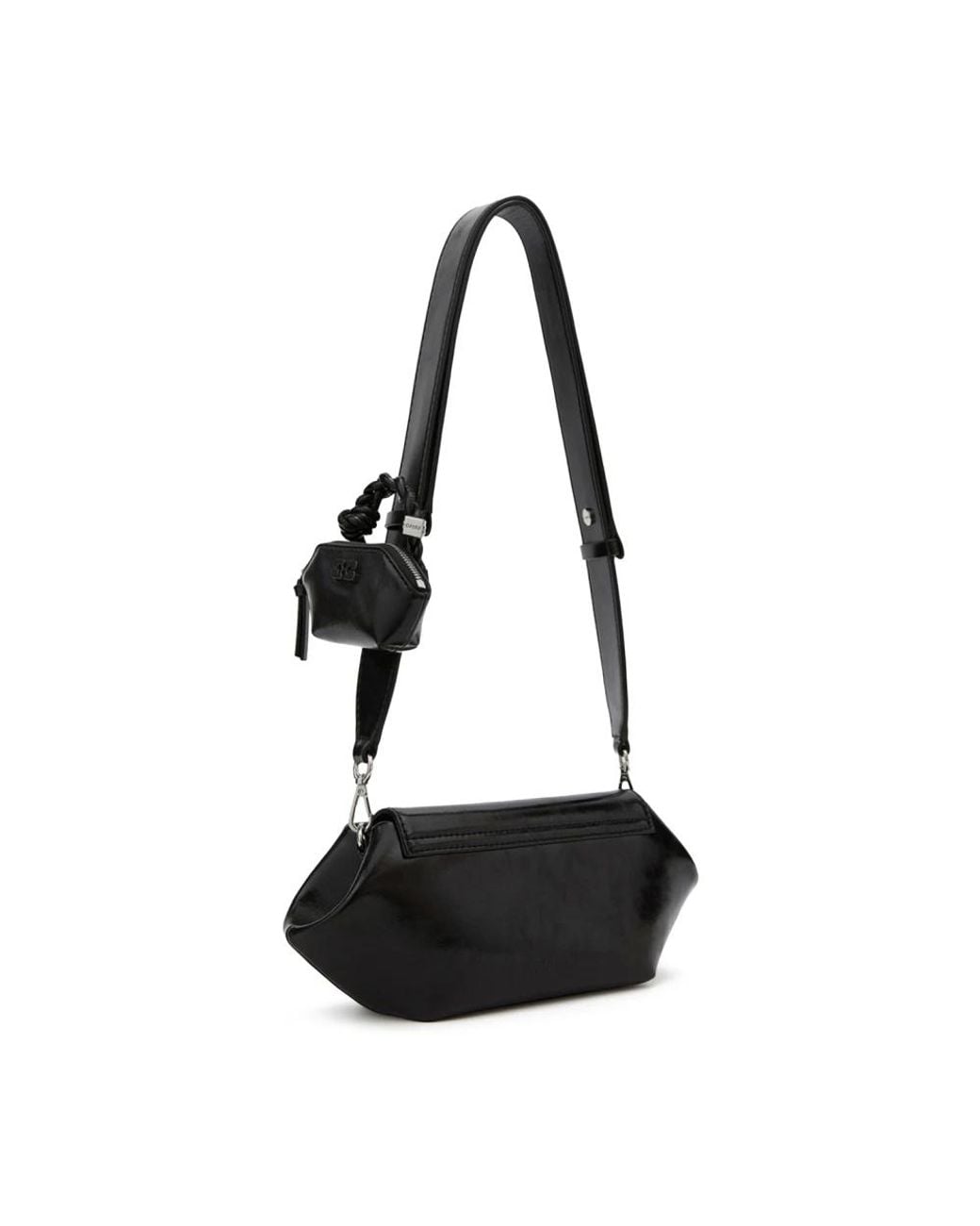 Ganni Black Shoulder Bags