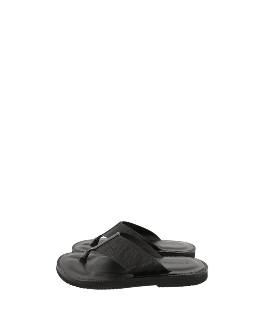Flip Flops Armani de hombre de color Black