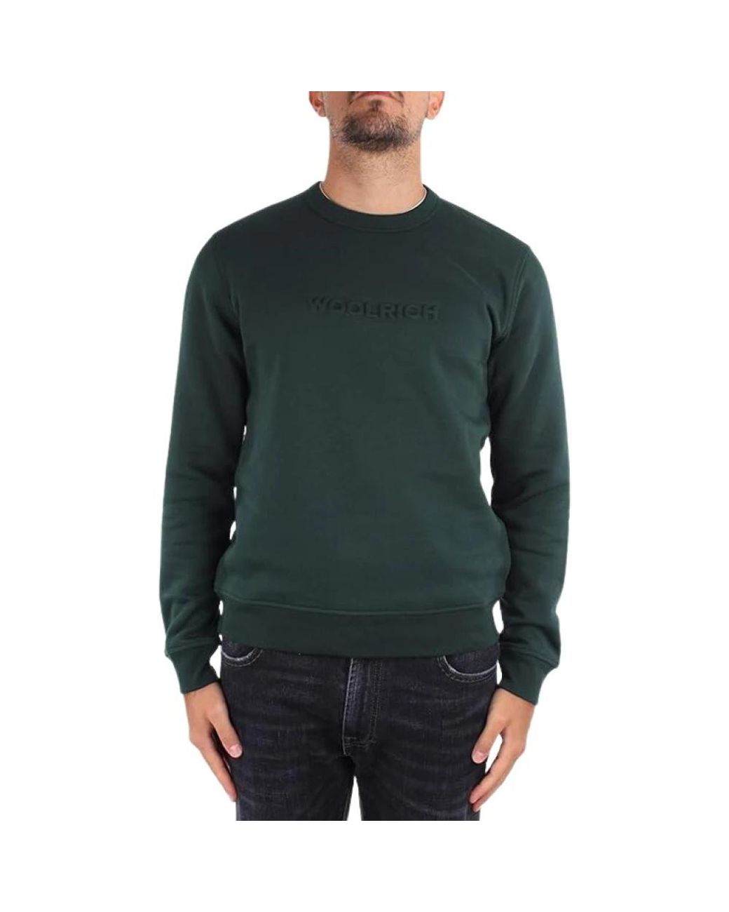 Woolrich Green Sweatshirts for men
